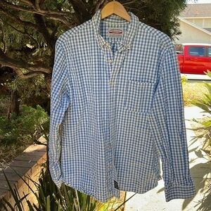 Guide Boat Co. Canoe Shirting premium seersucker gingham Mens‎ XL